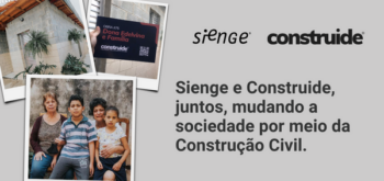 Sienge e Construide, juntos, na entrega da casa da dona Edelvina!