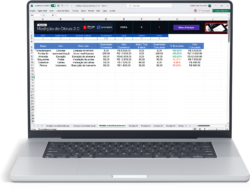 mockup da planilha de medição de obras 2.0