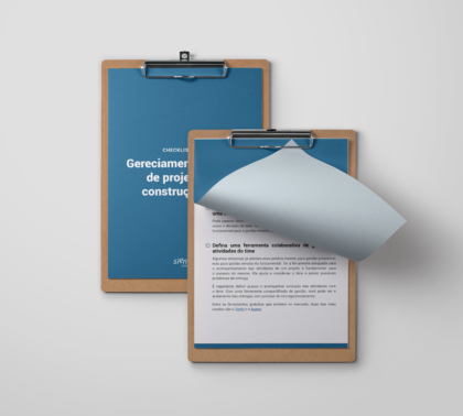 Mockup Checklist Gerenciamento de projetos remoto